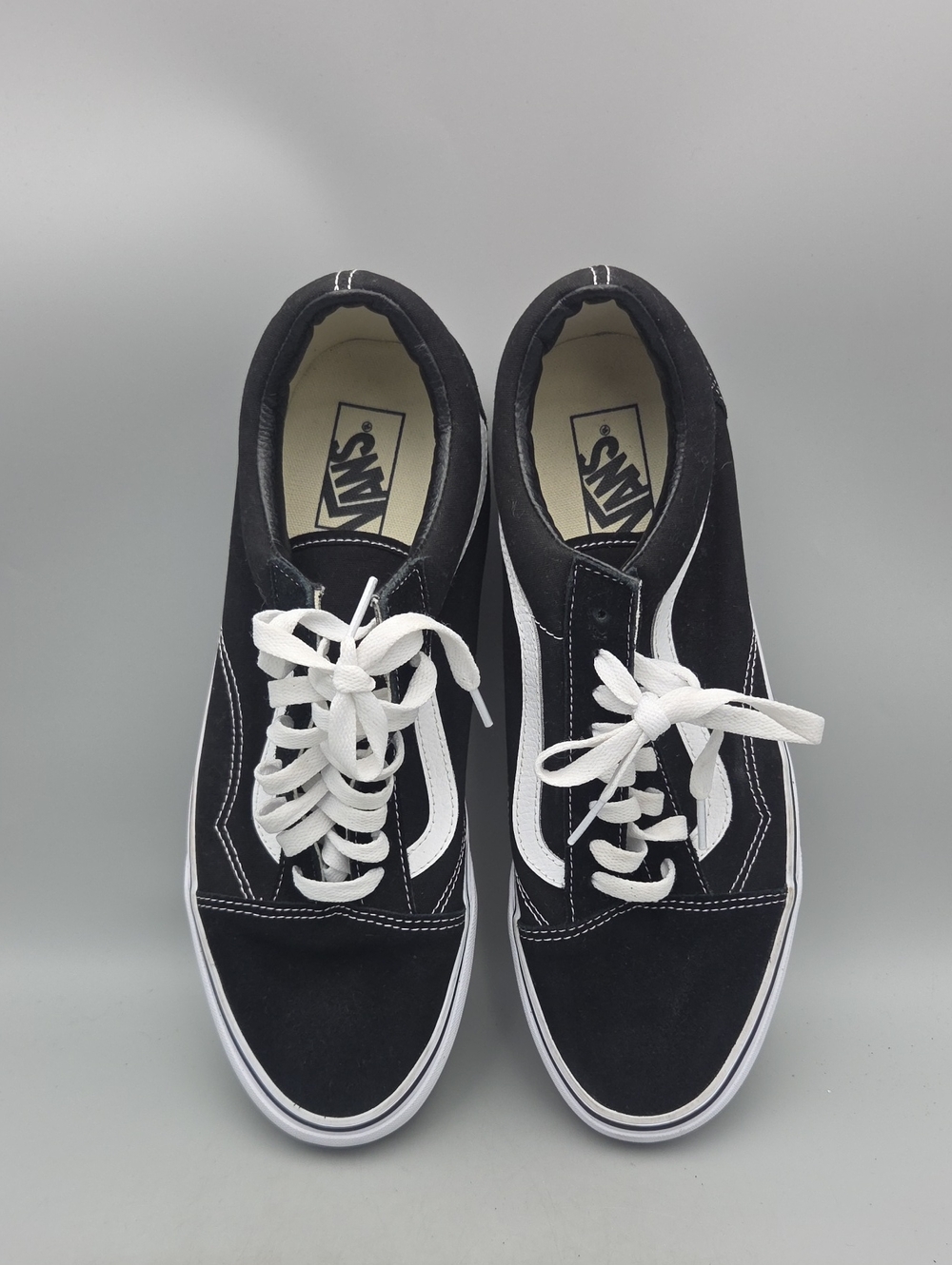 Vans Old Skool Skate Shoe Black--Size Men's 12